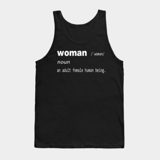 Woman (Definition) Tank Top
